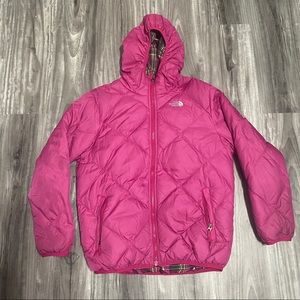 North Face Girls Reversible XL Winter Coat - kids